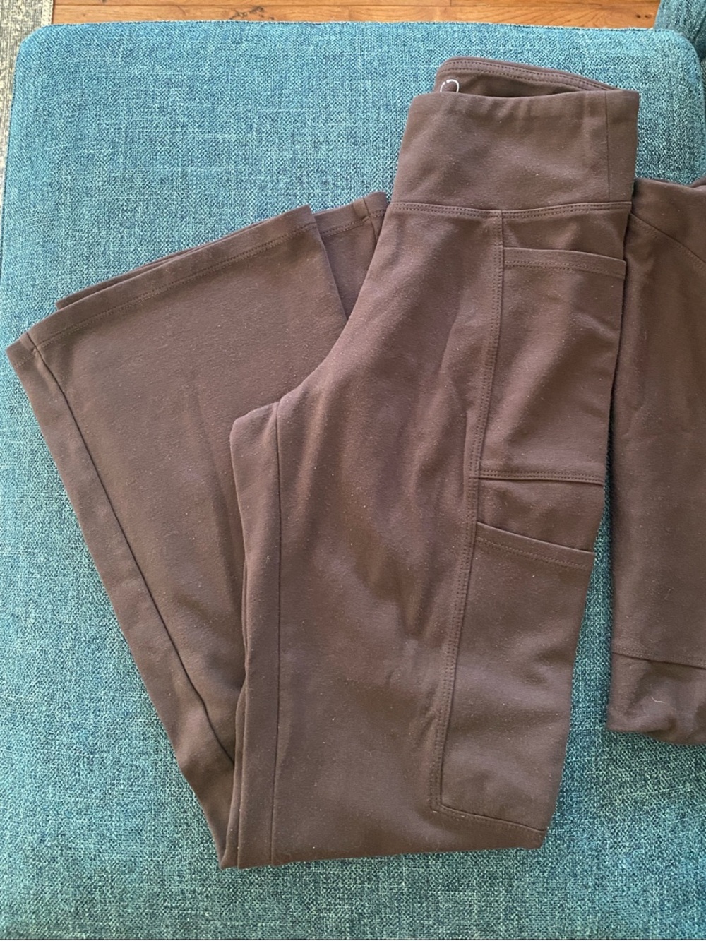 Jaanuu Chocolate Brown Wide-Leg Cargo Jumpsuit Pants